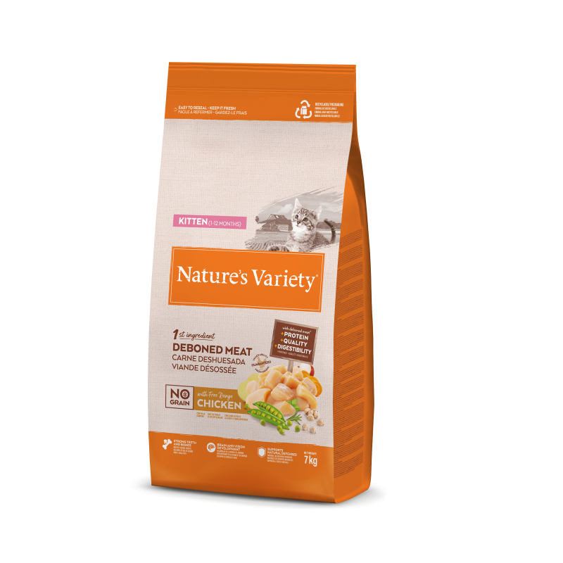 Nature's Variety Yavru Kedi Tahılsız Serbest Gezen Tavuk 7kg